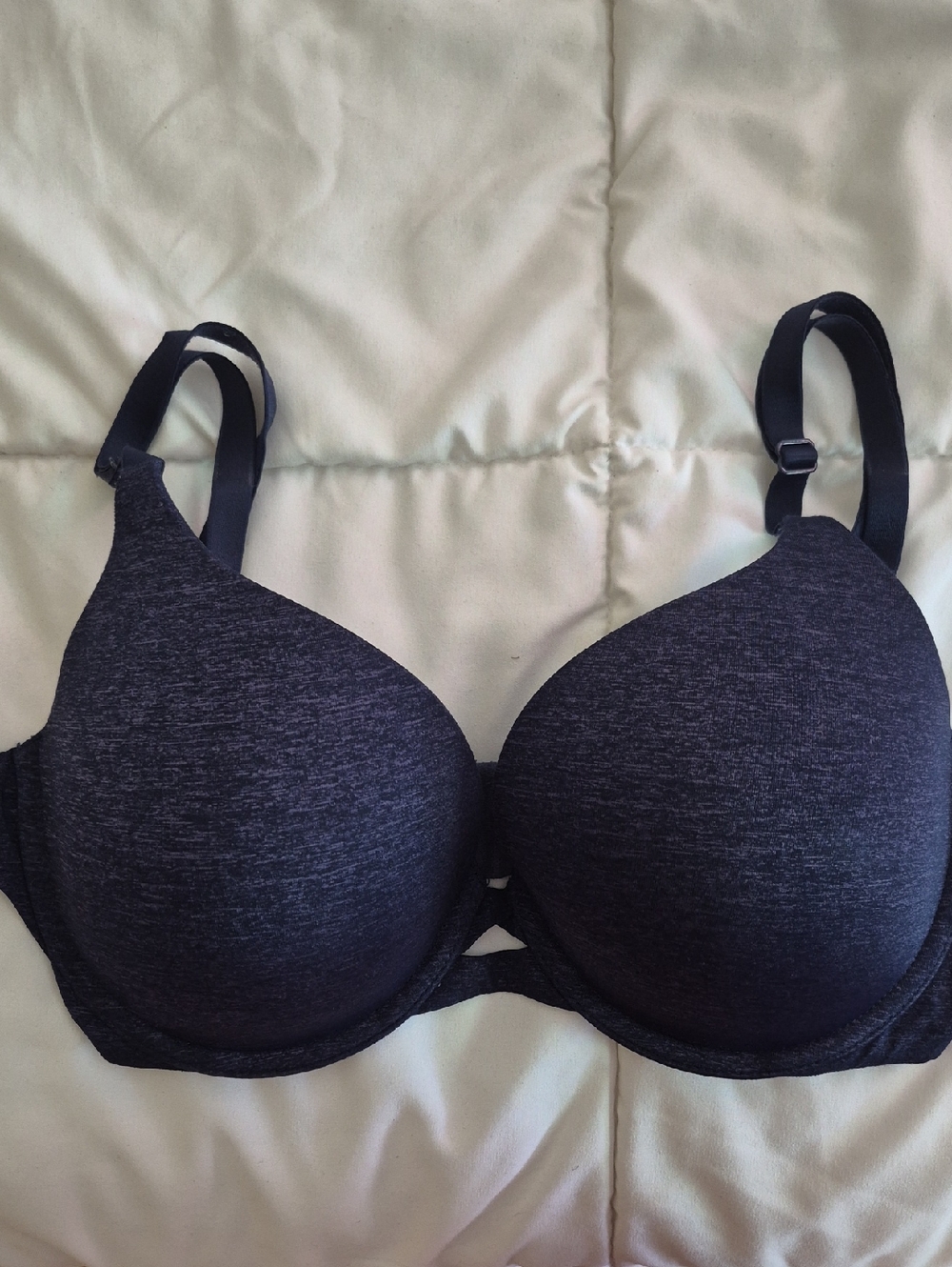 Victoria's Secret Heather Navy Perfect Shape 34d